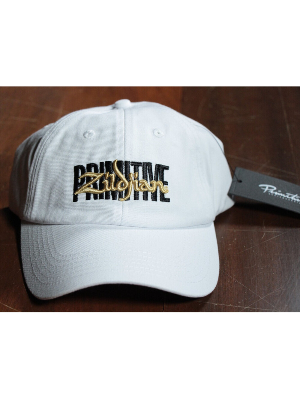 Zildjian Primitive Skateboarding Hat Cap Strap back NWT White